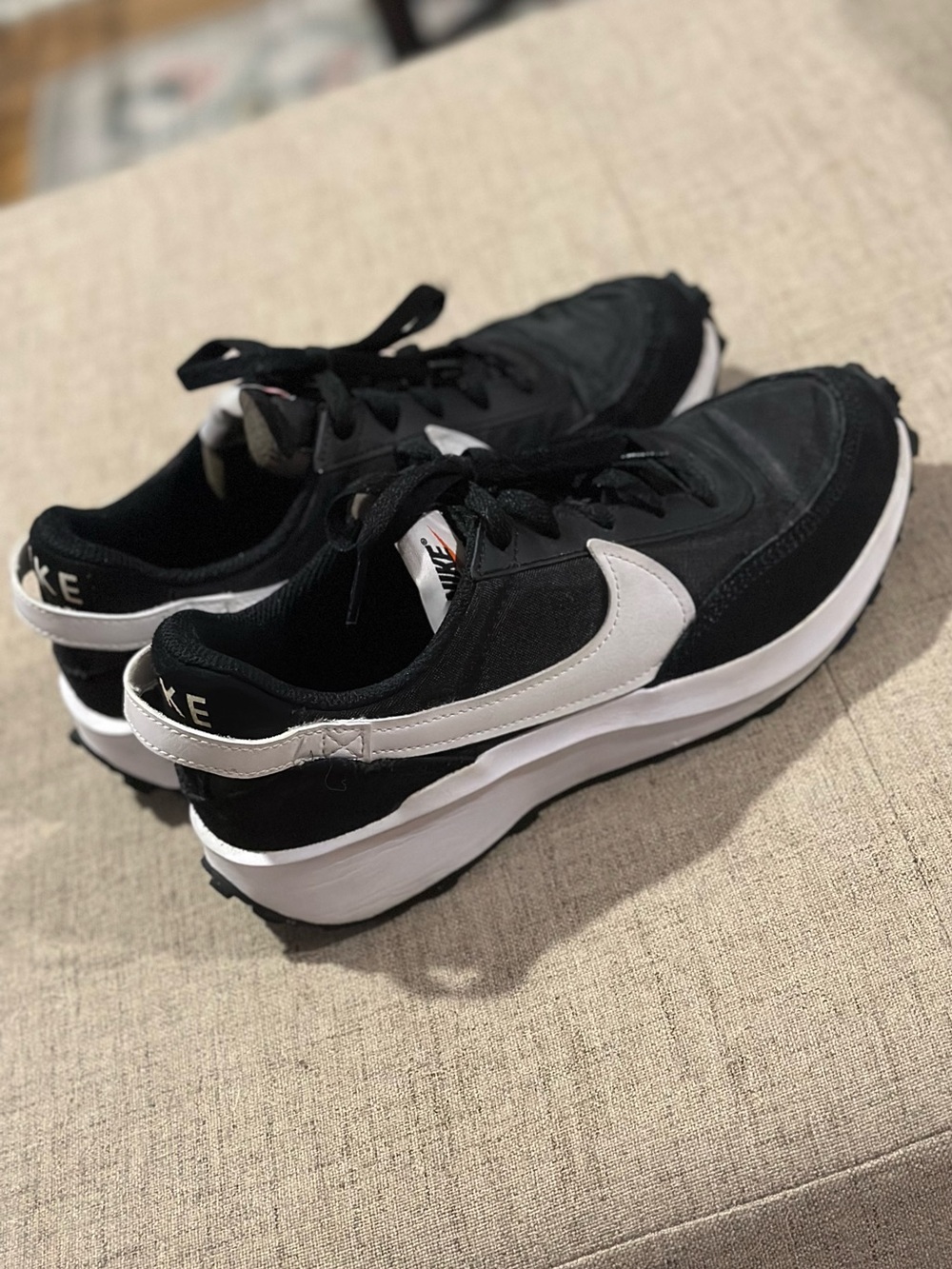 Size 8 women's Nike Waffle sneakers